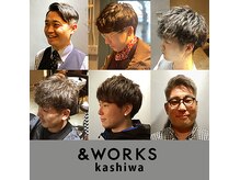 アンドワークス カシワ(&WORKS kashiwa)の雰囲気(メンズに高く評価◎年齢を重ねても通いやすいメンズ特化美容室)