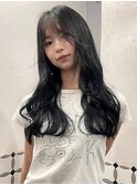 ロングレイヤー/ふんわりカール/似合わせカット