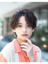 オーシャントーキョー 心斎橋(OCEAN TOKYO WEST)&nbsp;波巻きパーマツイストスパイラルパーマセンターパートウルフ