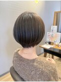 ショートボブ/丸みショート/つくば美容室