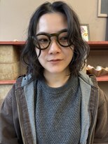 フェンヘアーアイス 中目黒(Fen.hair ici)&nbsp;30代20代◎くびれミディアムパーマ×ボブウルフ