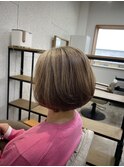 丸みボブ