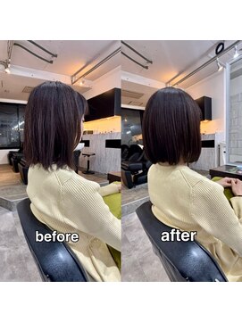 ソラ(SoRa) まとまる顎下3センチボブ