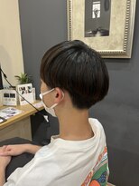 アルター(aL ter)&nbsp;MEN’S HAIR/サーフカール/刈り上げセンターパート/鎌取