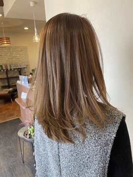 ヘアーミックス ニット(hair mix nitt) ハイトーングレイカラー