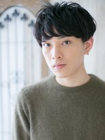 モッズヘアメン 札幌月寒店(mod's hair men) 20代30代ブラック前髪パーマ爽やかフェザーマッシュq札幌月寒