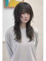 メルク(merc)&nbsp;レイヤー ボブ ショート インナーカラー 韓国