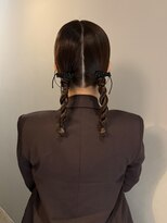 サンプラス(san+)&nbsp;【リコ】タイトにまとめたツインアレンジ◎