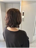 外ハネニュアンスボブ【パーマ/青葉台】