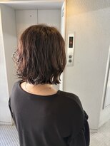 ヌビア 青葉台(NUBIA) 外ハネニュアンスボブ【パーマ/青葉台】
