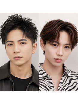 メンズサロンゲイン 名古屋 池下(men's salon Gain)の写真/メンズの格好いいは“眉毛”でキマる☆骨格と髪型から設計する眉毛カット×パーマで最上級の垢抜けスタイル