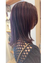 リッカ ヘアーガーデン(Lycka hair garden)&nbsp;ツヤ髪ピンク系ハイライト
