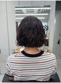 ボブ×パーマ　【清板】