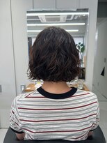バルべス トーキョー(BARBES TOKYO)&nbsp;ボブ×パーマ　【清板】