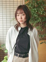 サロン シー(salon sea) salon sea とわ ナチュラルオレンジブラウンカラー×ウルフ
