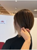 インナーカラー,ホワイトベージュ,ミニウルフ,ブリーチ【草加】