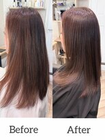 フィーリー ヘア デザイン 太田店(feAry)&nbsp;キレイに見えにくい髪にメテオストレート/朝のアイロン時間短縮