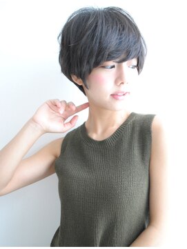 リッコ 横浜(ricco) ☆riccoブラックで格好可愛いマニッシュショートmiya