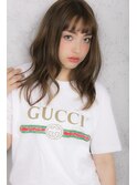 ミルクティブラウン＿シースルーバング＿ウェーブ【池袋】21