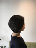 前下がり風ショートボブ【spin行徳】