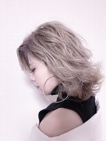 リー 京橋(Lee)&nbsp;【lee 京橋】　デザインカラー×無造作カール×Wカラー