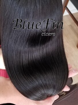 ブルーフィン シセロ(Blue Fin cicero) 宝石髪ストレート☆艶々さらさら透明感髪質改善