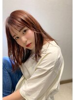 カシータヘアリゾート 熱田千年店(Casita Hair Resort) 【ＣＨＲ】ピンクオレンジカラー♪