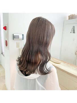 ルフェリ(Lufeli) 【Lufeli】小野裕大　シアーグレージュ＊ダブルカラー＊似合わせ