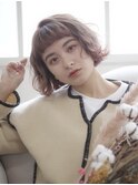 大人可愛い20代30代40代インナーカラー小顔ウルフレイヤーボブ