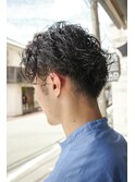 メンズ刈り上げパーマ