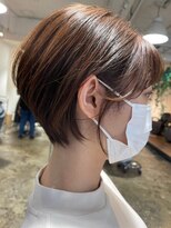 ナンバー エアロ 横浜(N° +aero)&nbsp;大人かわいいくびれミディラベンダーインナーカラー