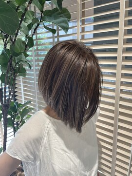 ステアケース 武蔵小杉店(stair:case) 武蔵小杉グレージュハイライトカラー脱白髪染め20代30代40代