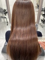 エスカーラ 表参道(THE ESCALA)&nbsp;@aidaman321/髪質改善縮毛矯正/ゆるふわロング/ツヤ髪スタイル/