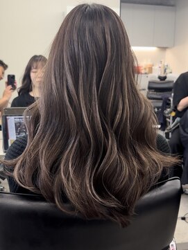 ジルブラン(JIL BLAN) ハイライトバレイヤージュダブルカラー20代30代40代グレージュ