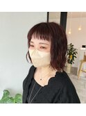オン眉◎ピンクブラウン