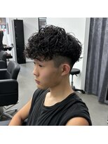 ウェーブ(WAVE)&nbsp;スペインカール/メンズパーマ/メンズカット