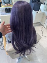 コト 福井大和田店(coto)&nbsp;ハイトーン　ダブルカラー　ラベンダーカラー　福井美容室