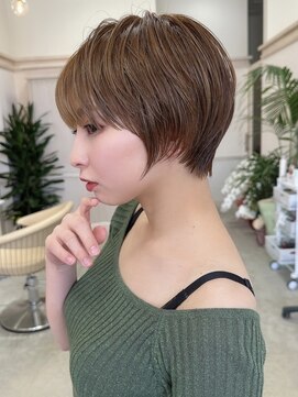 ロンド ラマ 岐阜(Lond bla-ma) ショートボブ/くびれショート41106