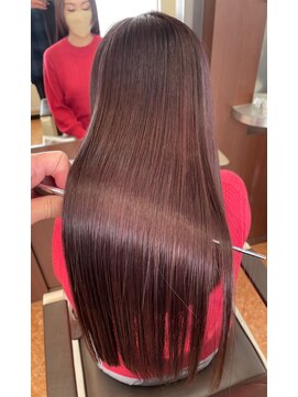 カーサインフィニテイ Hair Design caRsa INFINITY お客様の施術事例　カラーエステ　40代