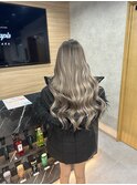 エクステハイライト+グレー