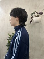 リンダ ルーナ(LINDA Luna) マッシュウルフ/メンズウルフ/ウルフカット/メンズカラー/札幌駅