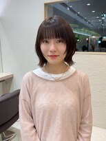 シュク 高円寺(SYUK)&nbsp;加藤【高円寺】くびれボブ/レイヤーカット/顔周りカット