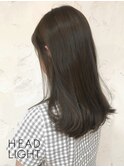 ナチュラルストレート×艶髪