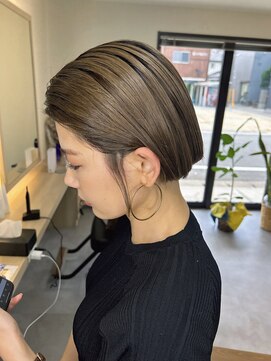 シャルム(CHARME le salon de beau) シャドウツールぱっつんボブ