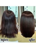 ストレートスタイル/艶髪/髪質改善/縮毛矯正/20代30代40代50代