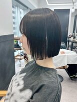 ネオリーブ クーロ(Neolive curro)&nbsp;小顔タッセルボブ×ぱつっとボブ[美髪/縮毛矯正/酸性ストレート]