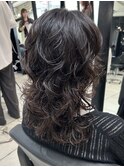 ＊くびれウルフパーマヘア！ロングレイヤーパーマデジタルパーマ