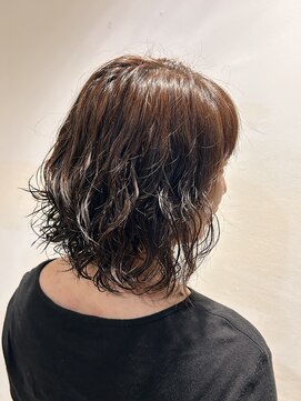 美容室ぱふ 土浦店 毛先パーマ