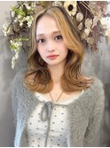 レイヤーカット 韓国ヘア くびれヘア フェイスフレーミング