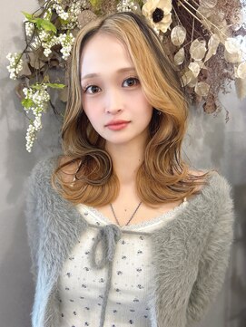 レイヤーカット 韓国ヘア くびれヘア フェイスフレーミング